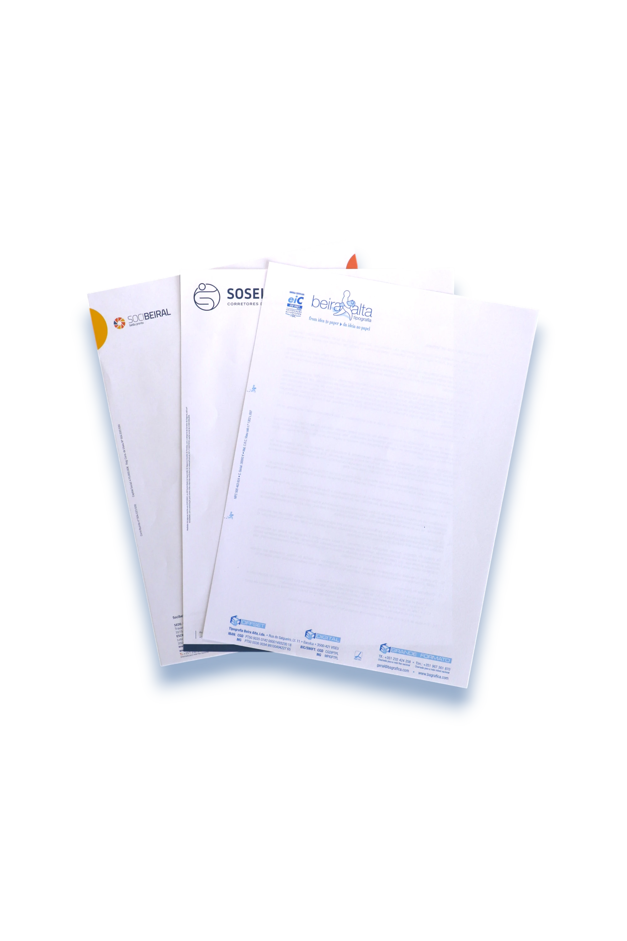 Papel Timbrado impresso